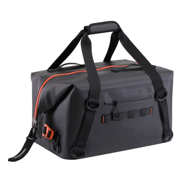 バイク用 TPUウォータープルーフダッフルバッグ 容量35L/ブラック DBT589-BK