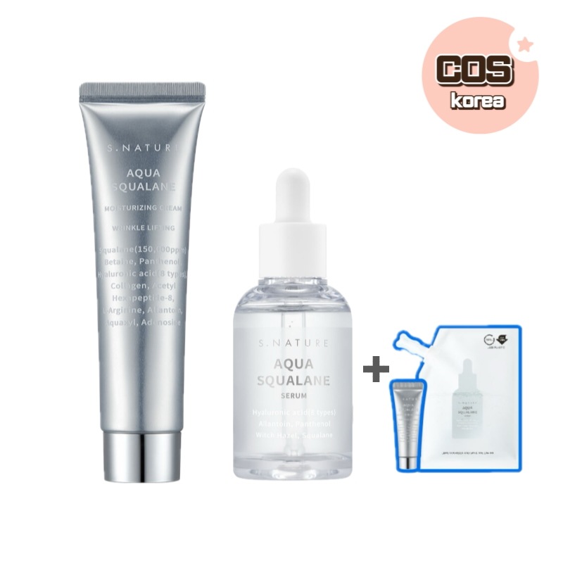 アクアスクアラン水分クリーム60ml(+30ml) + アクアスクワランセラム50ml(+50ml)