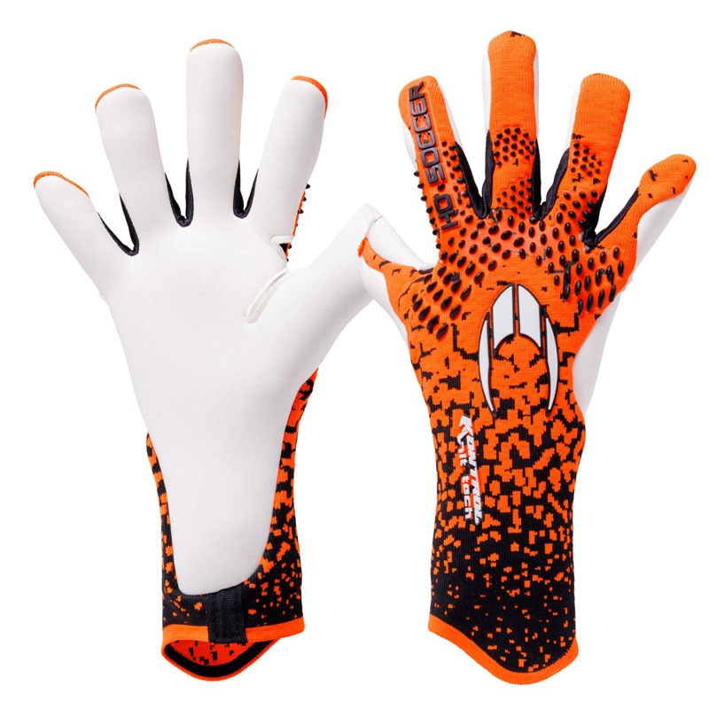 HO SOCCER HO サッカー コントロール ニットタッチ オレンジアラート サッカー グローブ (520360)