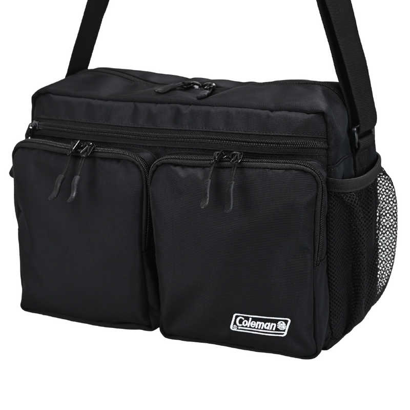 エツミ　Coleman ショルダーバッグL ブラック　CO-8782