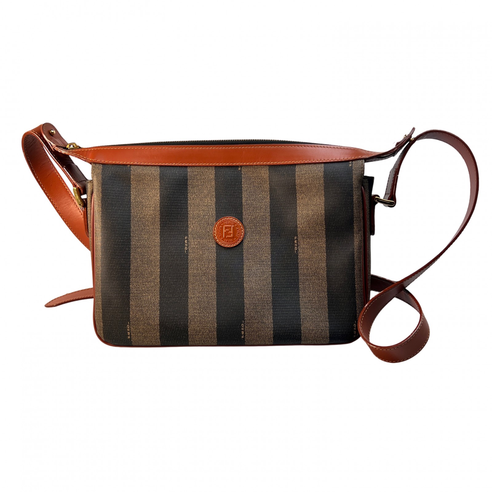 FENDI フェンディ ペカン ショルダーバッグ ブラウン A-12724