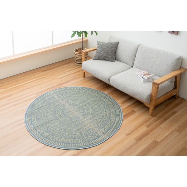 1062360303004 NSプレシャス140丸 カーペット (円形ラグ ナチュラルテイスト シンプル) メーカー直送