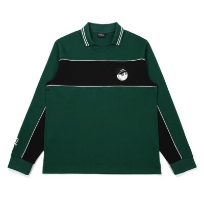 Malbon GolfバケットブロックCP Tシャツ（グリーンメンズ）