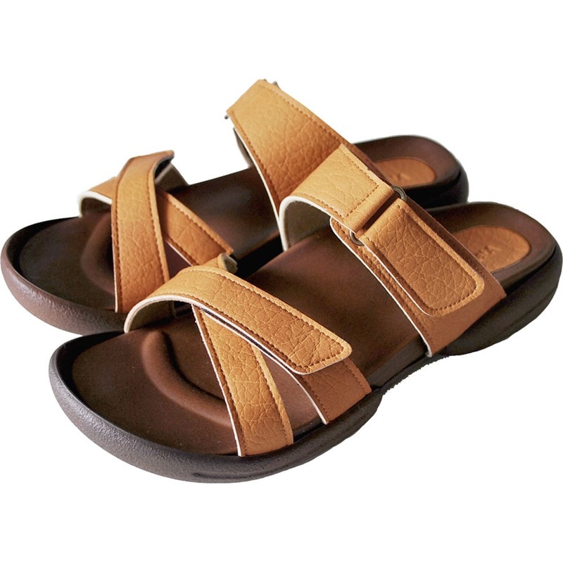 クロスベルトスライドグミサンダル カジュアルサンダル (r275-mus)