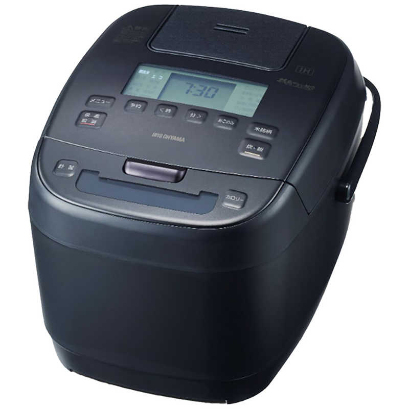 アイリスオーヤマ　IRIS OHYAMA　炊飯器 5.5合 技炎かまど炊き IH ブラック　KRC-ICA50-B