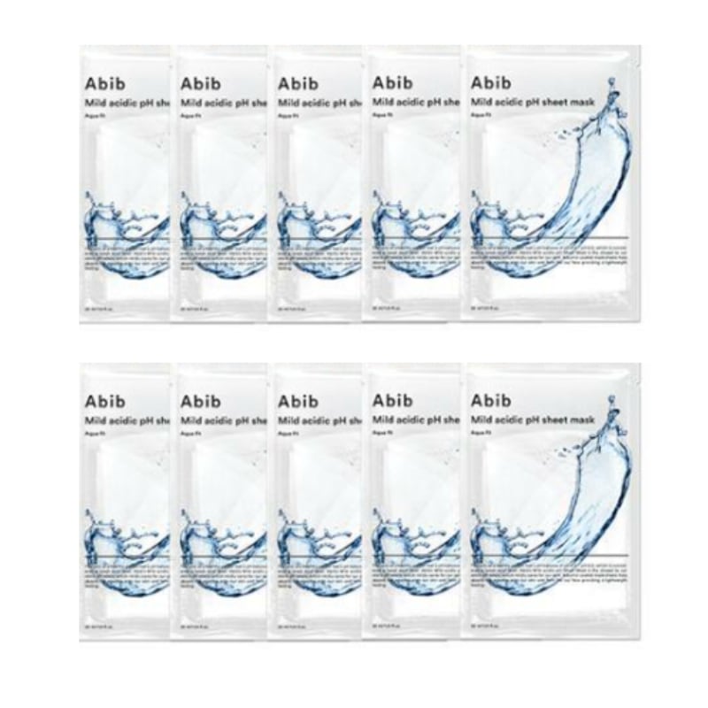 弱酸性pHシートマスク アクアフィット 10P