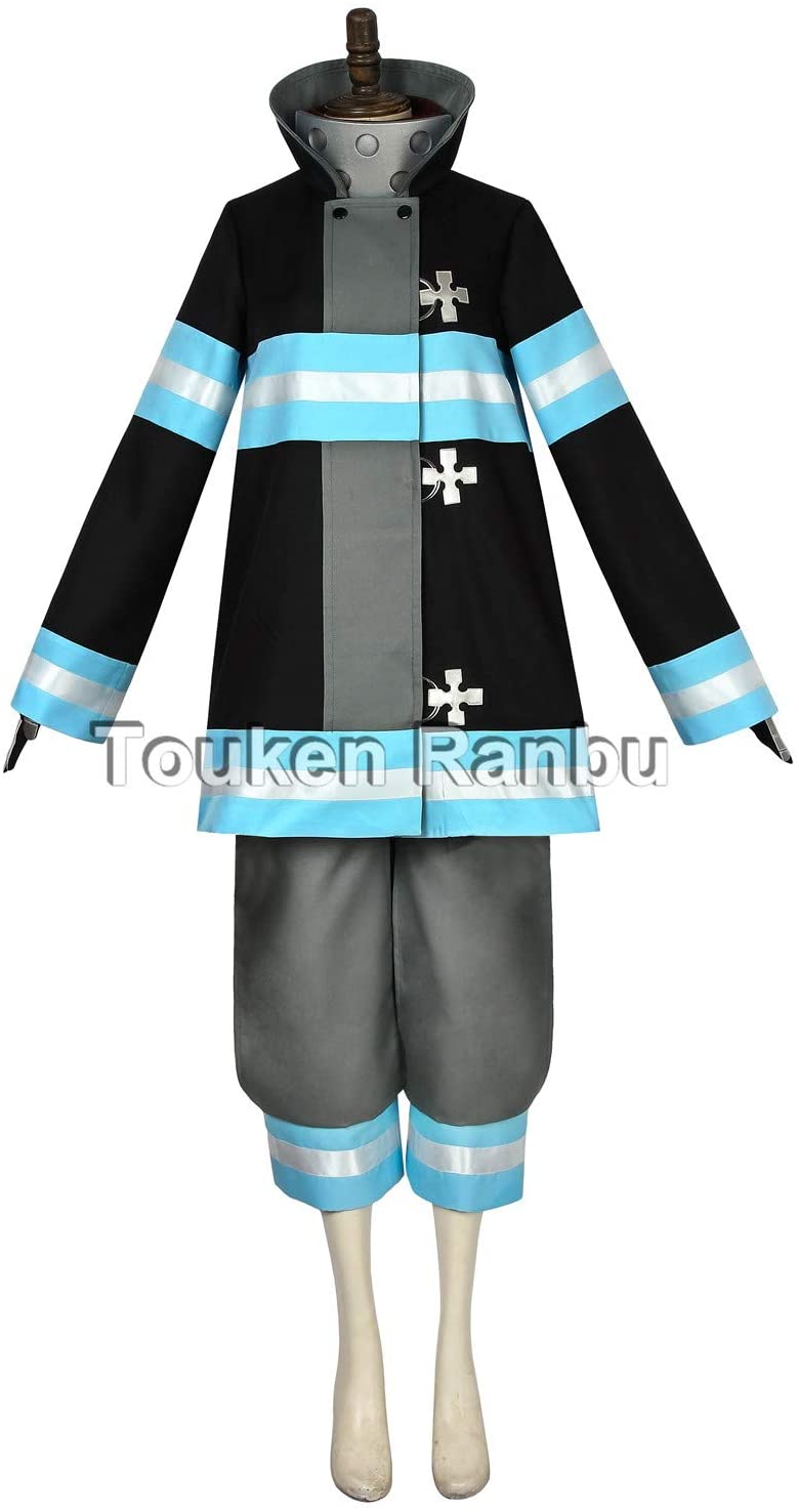 炎炎ノ消防隊 Fire Force 第8特殊消防隊 環 古達 防火服 コスプレ衣装