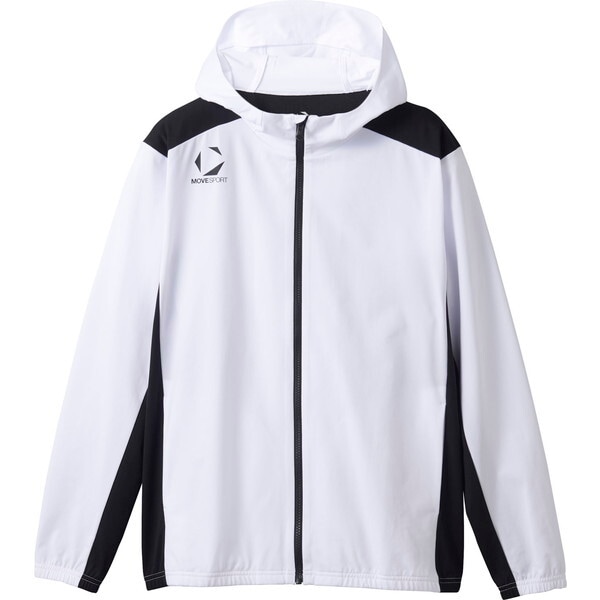 MOVESPORT ムーブスポーツ トレーニングジャケット ホワイト ST5SJGT1M WHBK XO