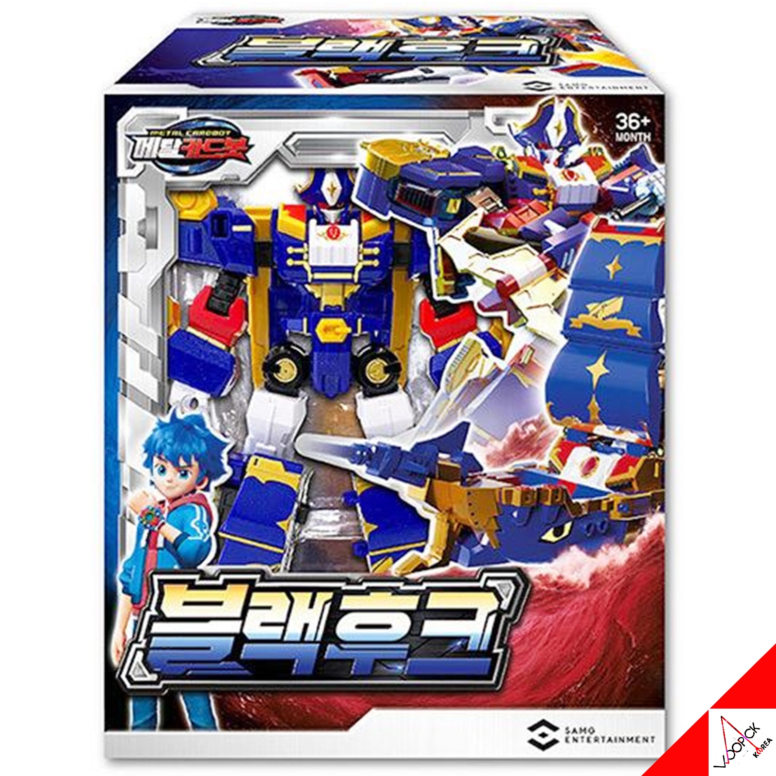 メタルカードボット/ブラックフック/フック/メタルカード/キャプテンキャノン/変身/ロボット/韓国ロボット/ロボット/フィギュア/Metal Cardbot HOOK