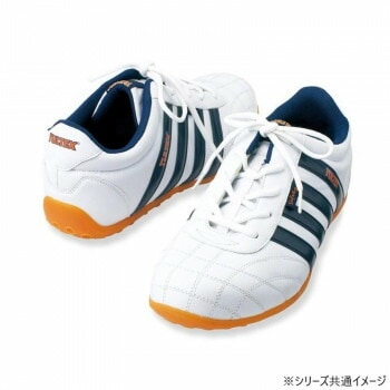 アイトス 51603 セーフティシューズ（4本ライン）（男女兼用） ホワイトxネイビー 29.0cm