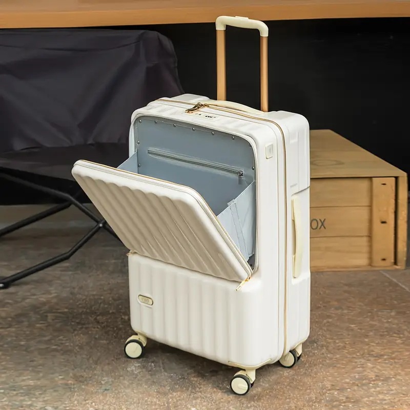大容量マカロンカラースーツケースTSAロック付き20/24インチ