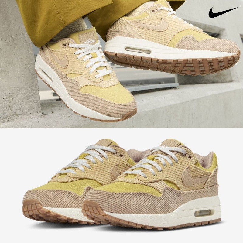 [NIKE] ナイキ スニーカー エア マックス 1 SE / BUFF GOLD