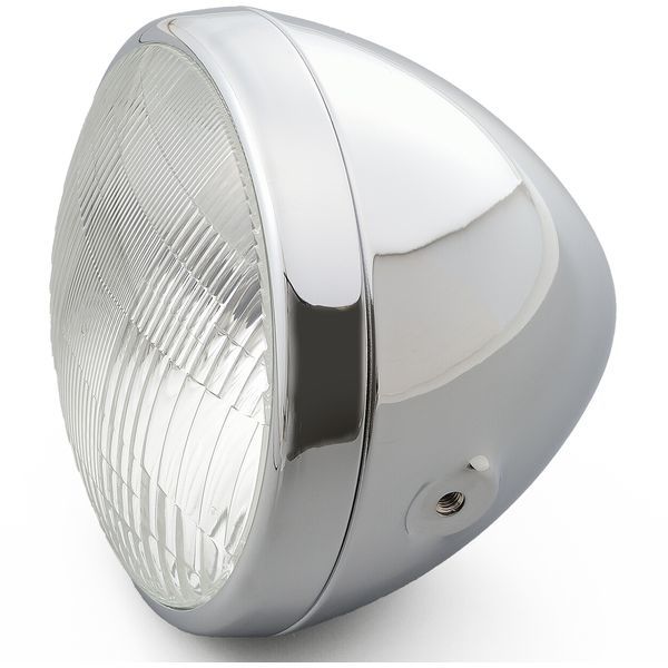 D95635 ビンテージヘッドライト クロームメッキ