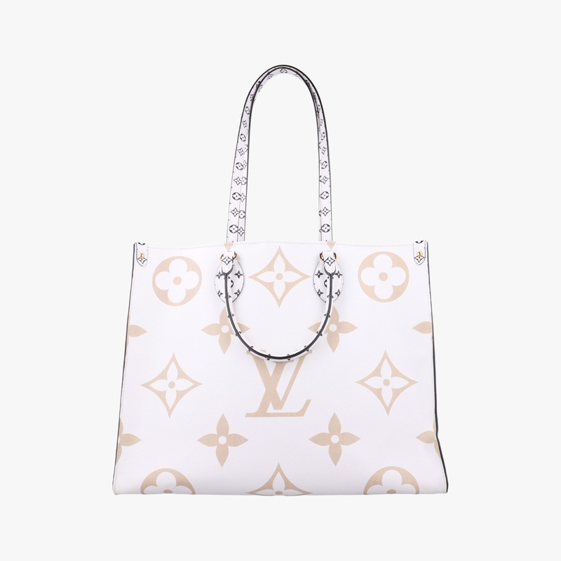 オンザゴー GMクレーム×グリーン×マルチカラーモノグラムジャイアントM44571FL1129 ICチップ中古