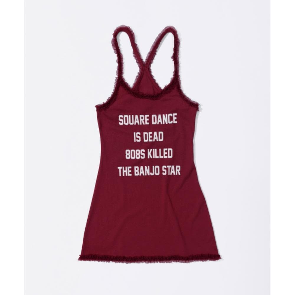 スカルプター Acid Farm Mini Dress Red SC25S312RD