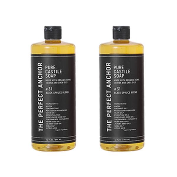 【セット】ザ・パーフェクトアンカー 944mL ブラックスプルースブレンド 2個セット プレゼント ギフト 洗顔 フェイスウォッシュ クレンジング ボディソープ ハンドソープ オーガニック 母の日