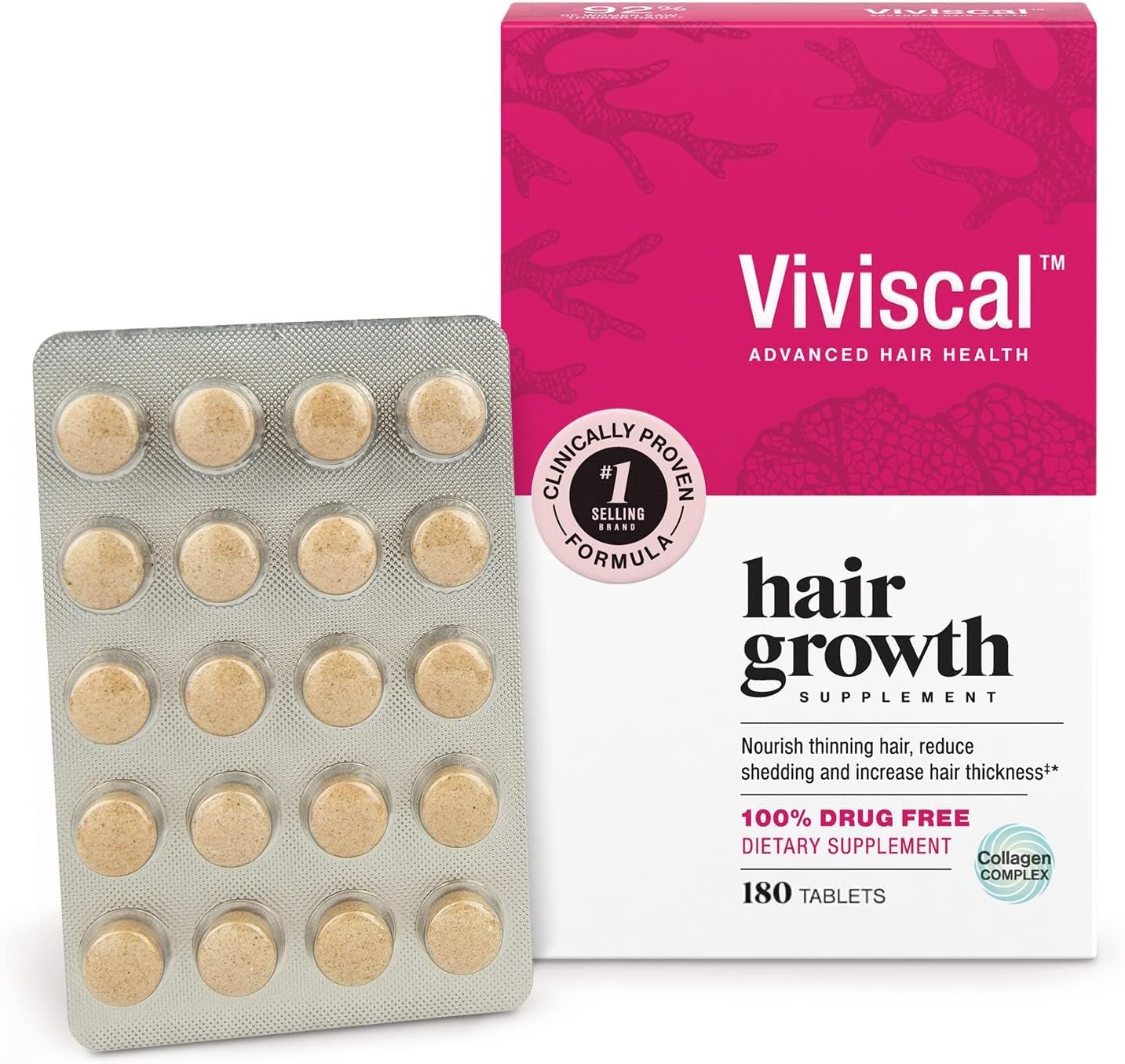 ビビスカルHair Supplements for Women 180 tablets
