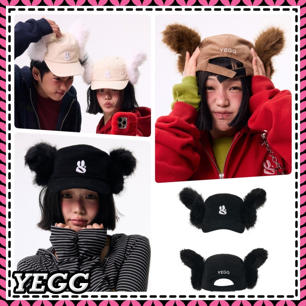 【YEGG】 Twist Fur Cap 【公式正規品】 イェグ ツイストファーキャップ