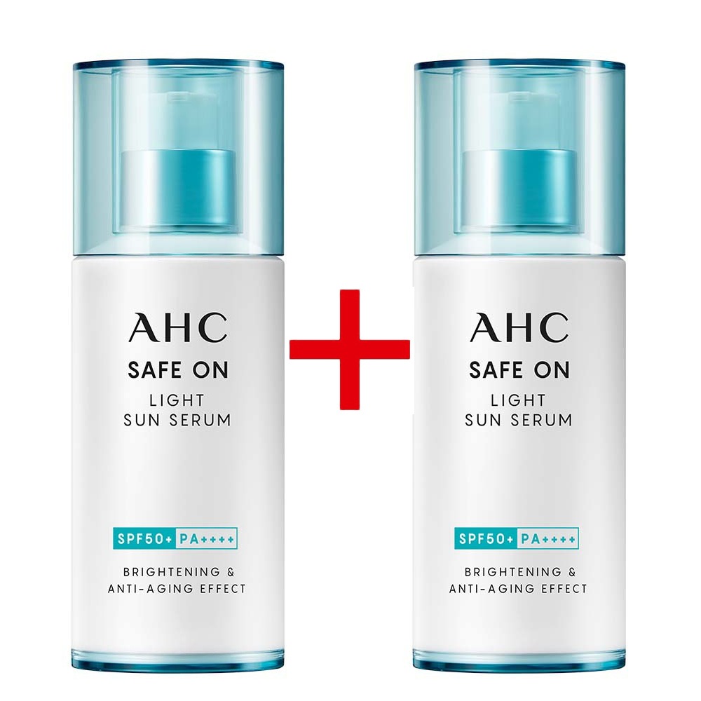 セーフオンライトサンセラム SPF50 + PA +++ 40ml 2本