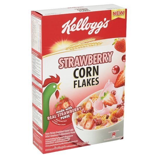 【絶品】 Kellogg 300g Flakes Corn Strawberry s シリアル
