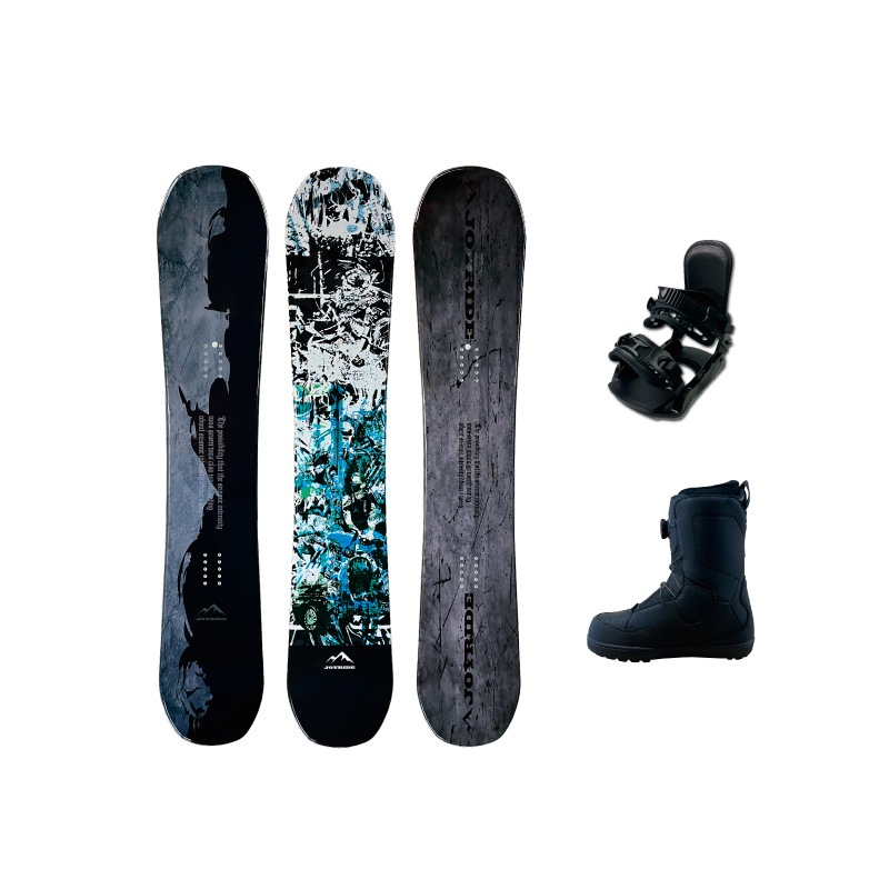 ダイヤル 3点セット JOYRIDE NEW MODEL スノーボード 3点 メンズ レディース 板 ビンディング（バイン）金具 スピードシューレースタイプ ブーツ キャンバー 32