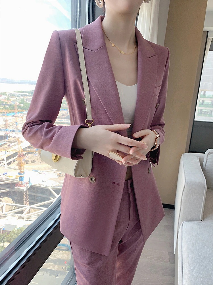 2025 ブレザーの韓系スーツ 入学式 卒園式 OLオフィス ビジネス フォーマル レディースファッション