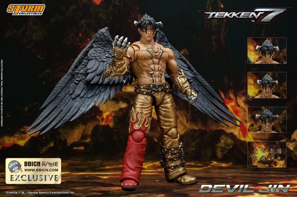 SALE!新品未開封 Storm Collectibles DEVIL JIN TEKKEN 鉄拳 風間 仁 BBICN限定1/12フィギュア TOYS