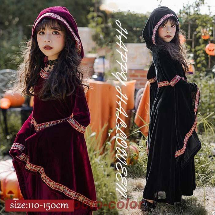 2025新作人気超人気仮装 子供 女子 子供ドレス コスプレ 悪魔 ハロウィーン 衣装 ガール こども 中世ヨーロッパ貴族