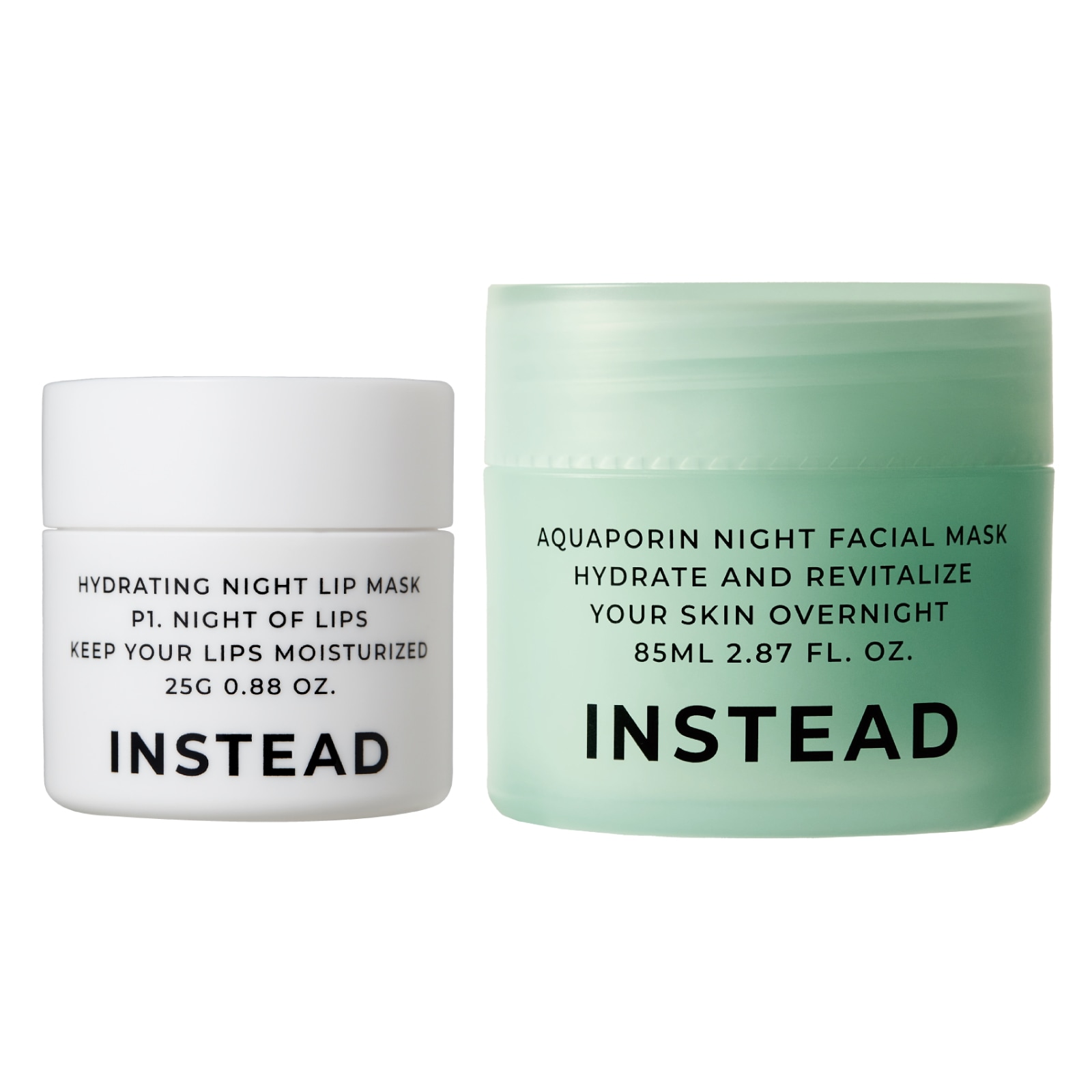 [夜のスキンケアデュオセット] リップマスク 25g + フェイシャルマスク 85ml