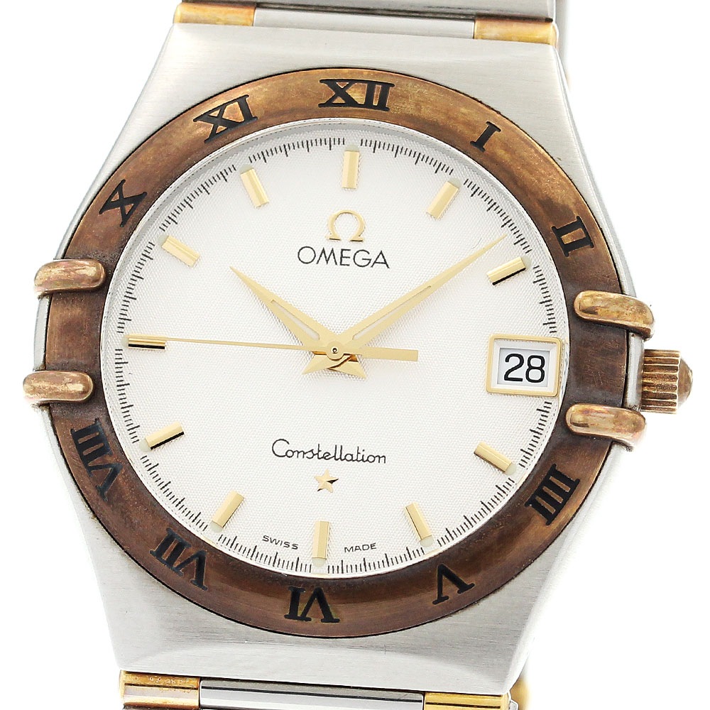 オメガ OMEGA 1312.30 コンステレーション ハーフバー デイト クォーツ メンズ _897908【中古】