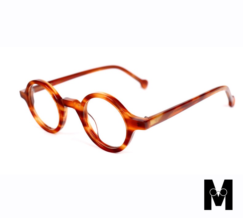 流行に乗らないレトロラウンドフレーム