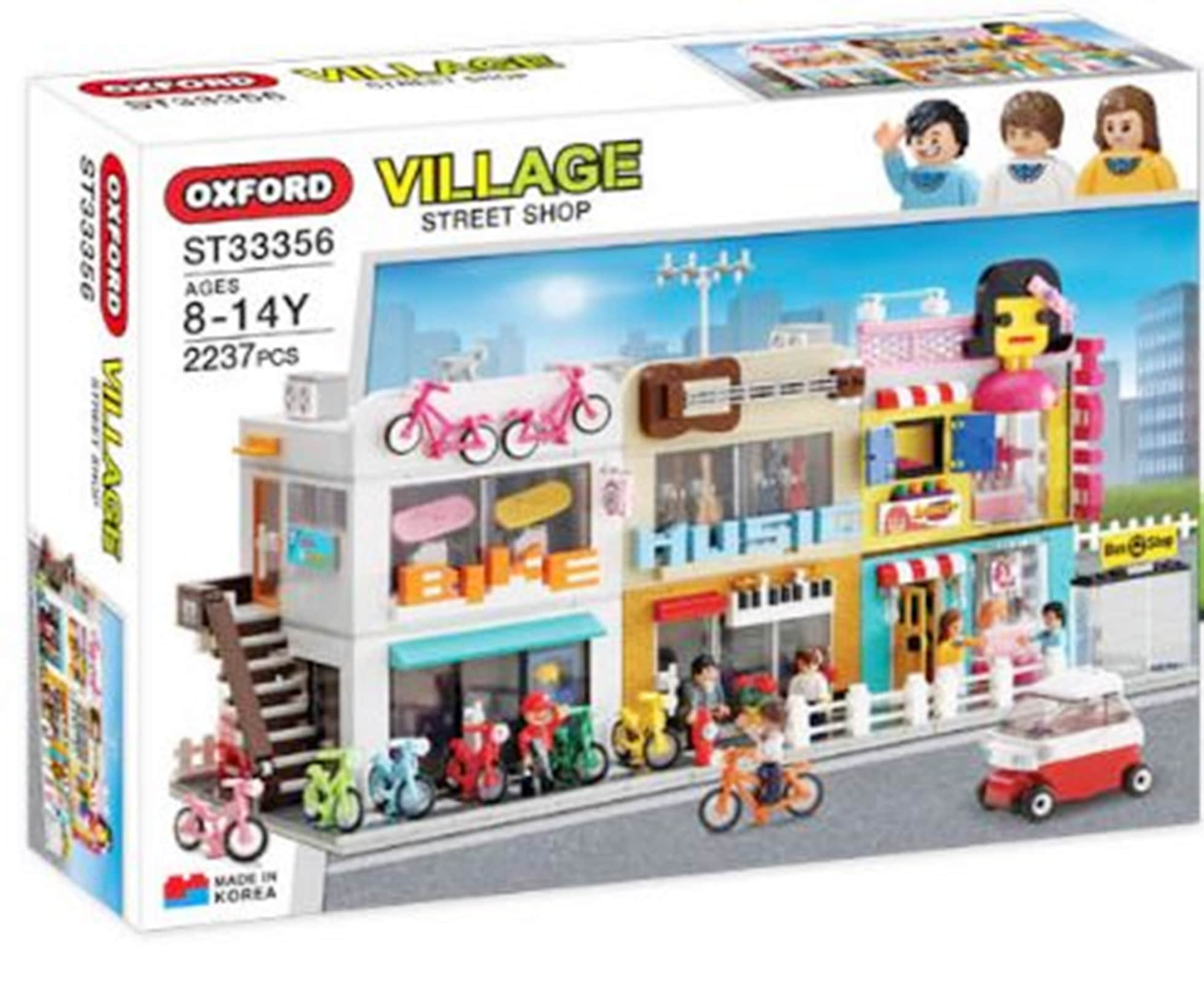 オックスフォード/村/ヴィレッジ/ストリート/ショップ/ブロック/2237pcs/ST33356