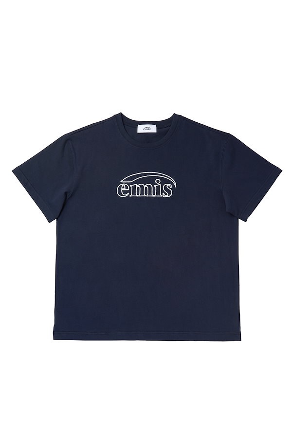 【emis】★韓国大人気★ CROPPED CHAIN STITCH T-SHIRT EMIS】☆韓国大人気 ☆CHAIN STITCH T-SHIRT☆ 5 COLORS (EMIS/T