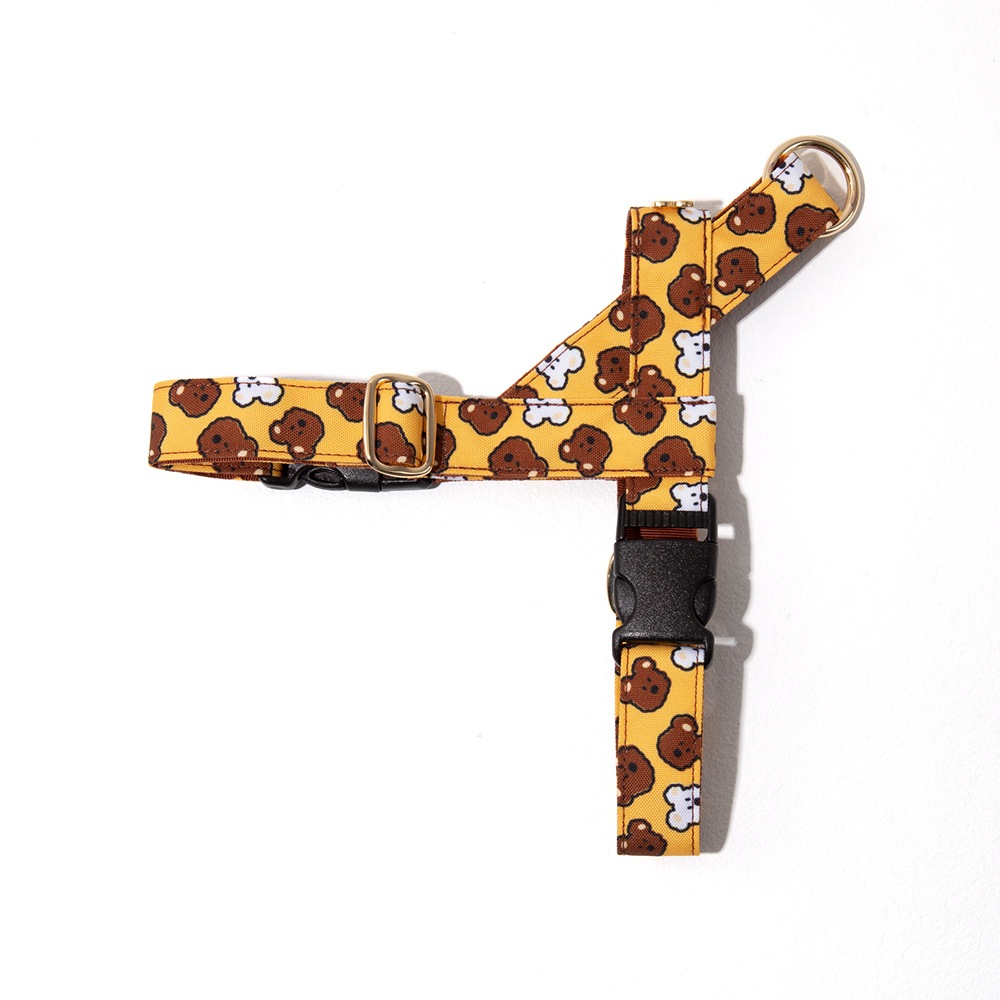 BoBo&ChuChu Easy Harness Wide Brown/Green