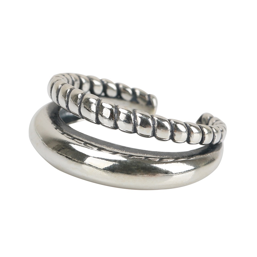 925 二連リング ロープ line [cr329]