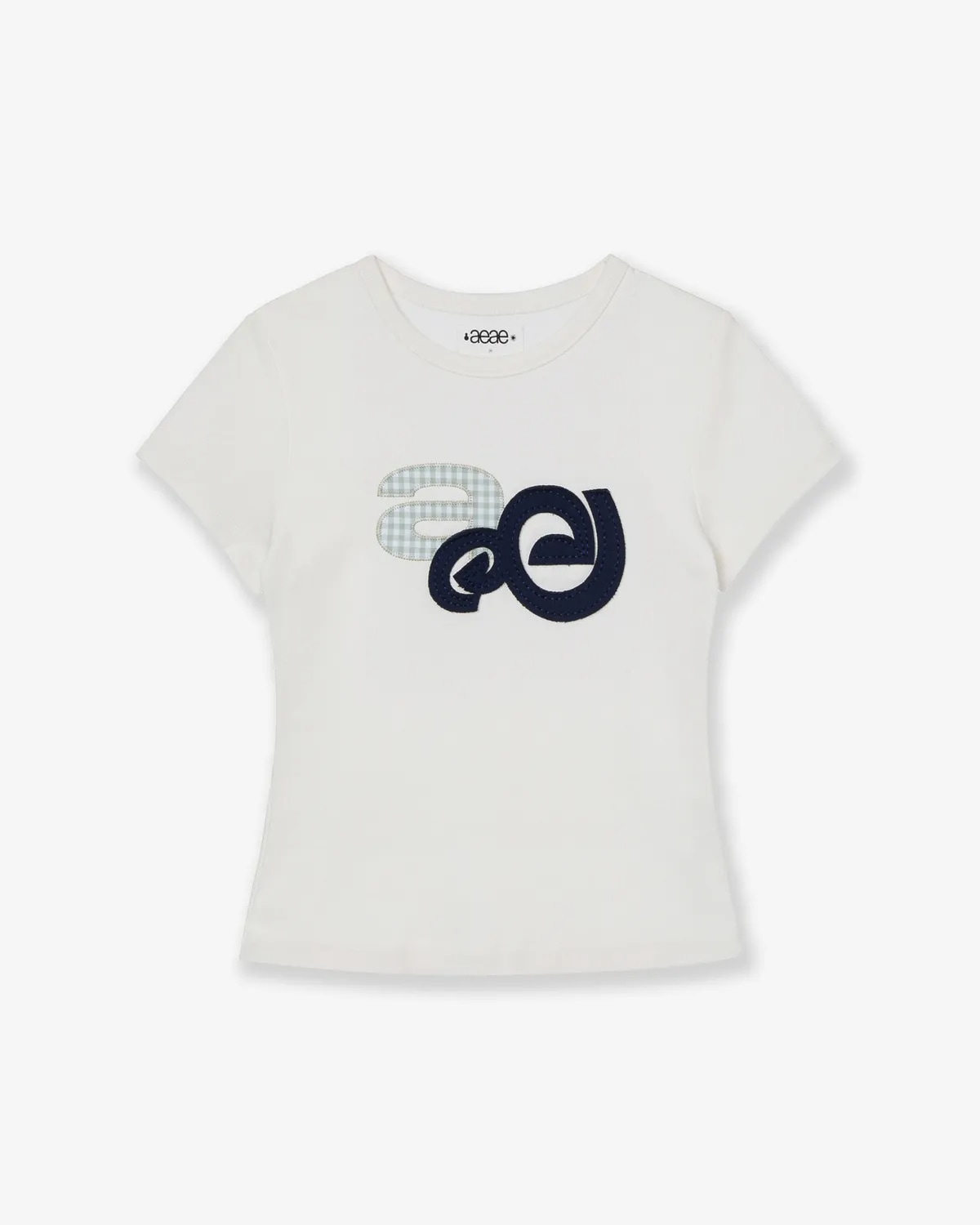 AEAE★韓国★人気★APPLIQUE LOGO TEE 半袖 ロゴ Tシャツ 新品 韓国 AEAE エーイーエーイー WEB LOGO T-SHIRTS 半袖 ロゴ