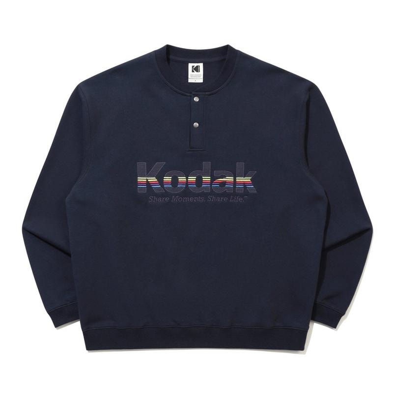 [公式]レインボーヘンリーネックマンツーマン NAVY