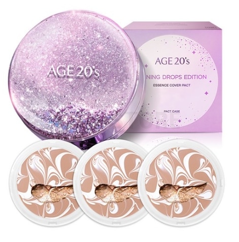 シャイニングドロップ ファクト エディション ケース + 詰め替え 12.5g x 3p 23号 ホワイトラテ