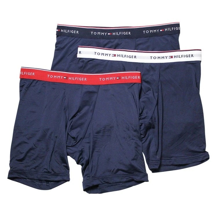 OP MIRCO CLASSICS ボクサーブリーフ3PK [ネイビーマルチ]【09T4240-983】