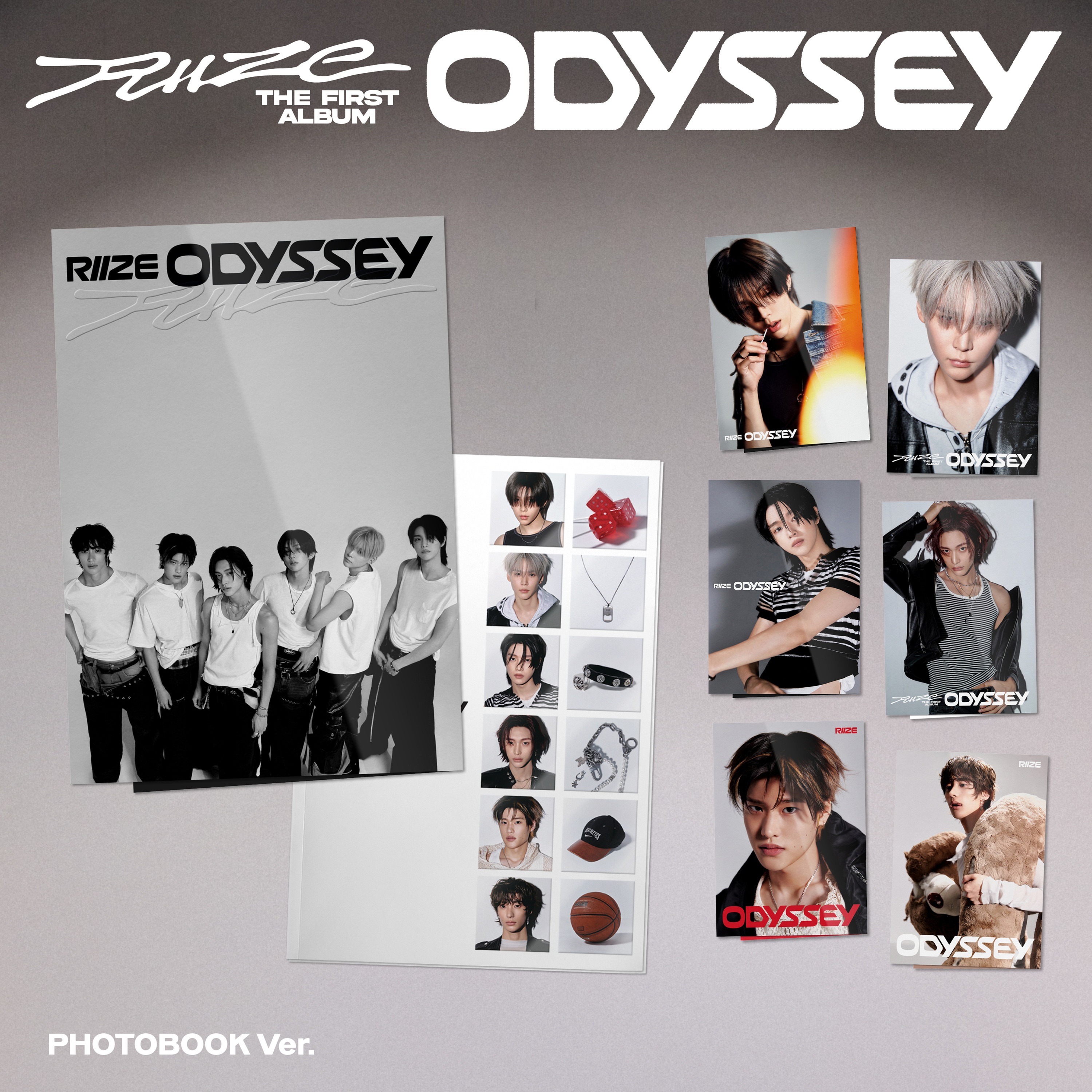 お得 (PHOTOBOOK Ver.) 7種セット RIIZE 正規 1集 ODYSSEY