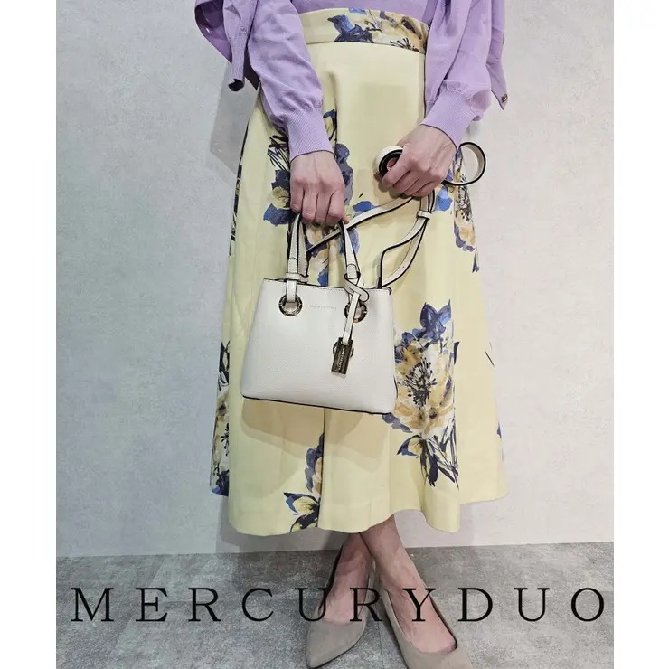 【MERCURYDUO/マーキュリーデュオ】メタルアイレット　ミニハンドバッグ