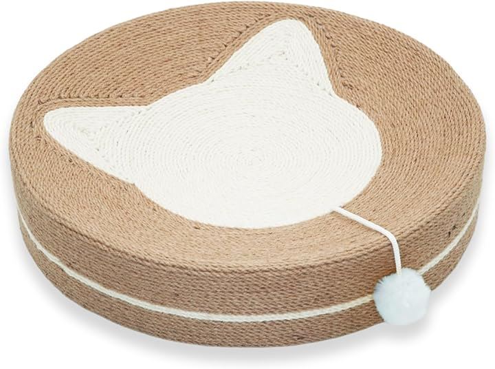 猫 爪研ぎ 爪とぎ 猫ベッド 麻 爪とぎボード 大型 つめとぎ ボウル(丸型45cm)