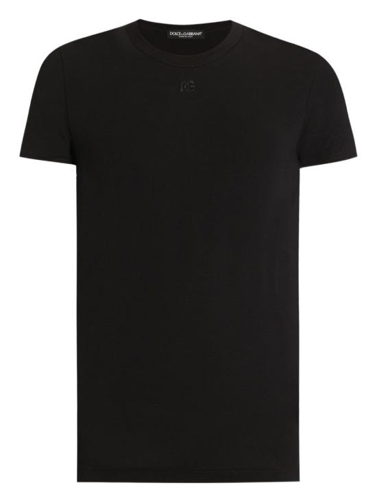 DOLCE & GABBANA Men T-Shirts G8SX0Z G7PIYN0000 Black