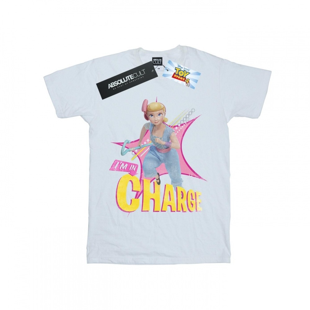 (英国より直送) Disney メンズトイ・ストーリー 4 ボーピープ・イン・チャージ Tシャツ