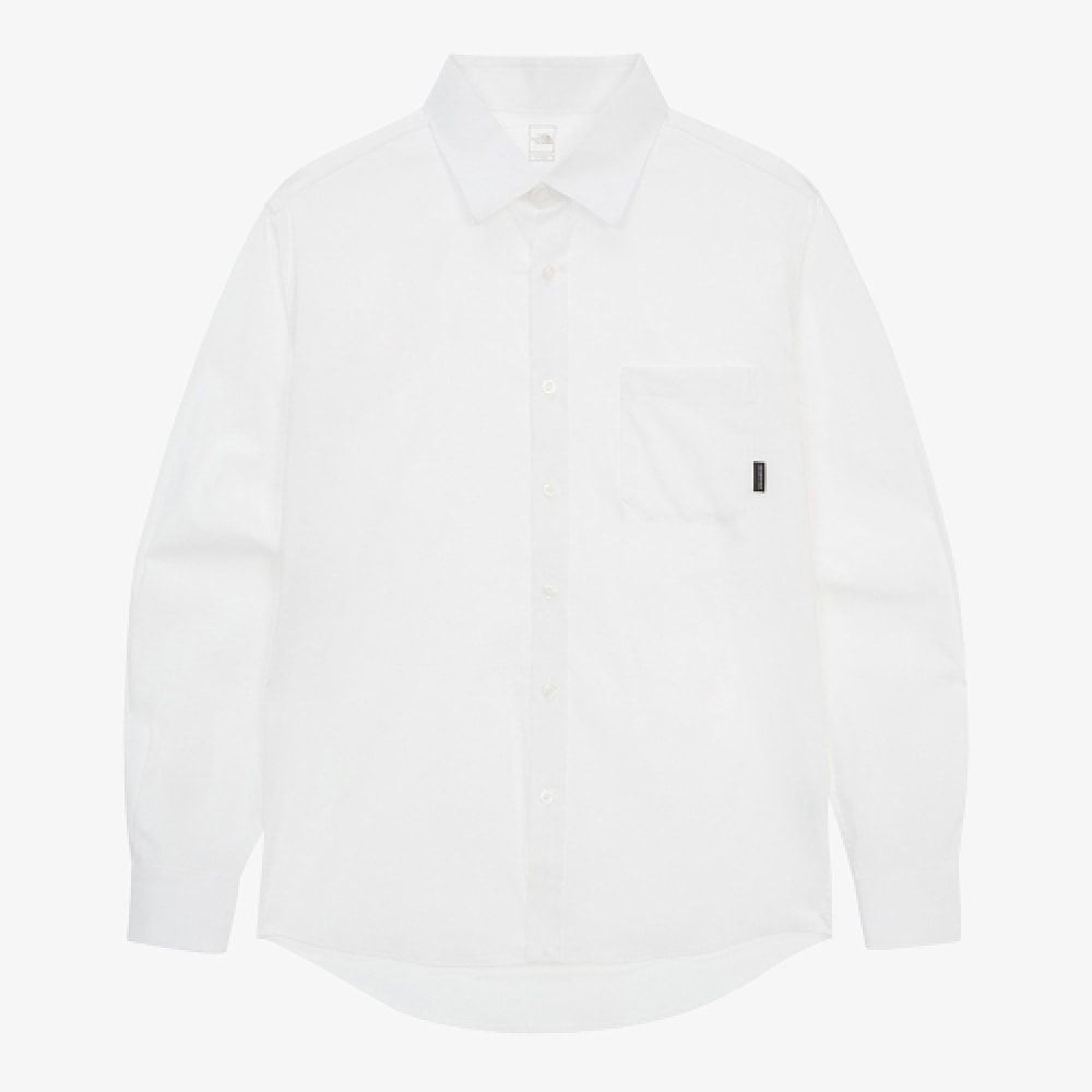 ザ・ノース・フェイス NH8LR04A メンズコミューターシャツ_ホワイト