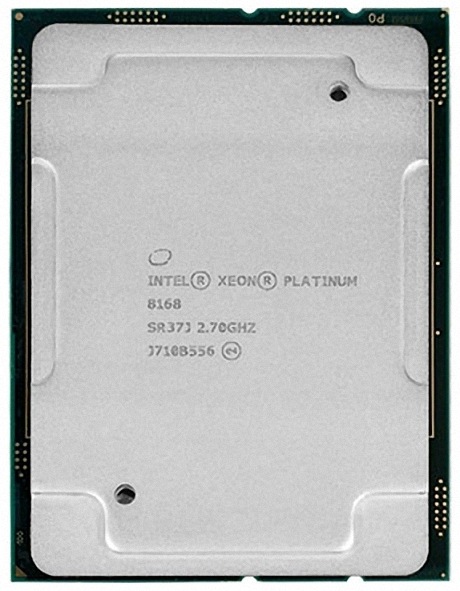 Intel Xeon Platinum 8168 SR37J 24C 2.7GHz 3.4/3.7GHz 33MB 205W LGA3647 DDR4-2666