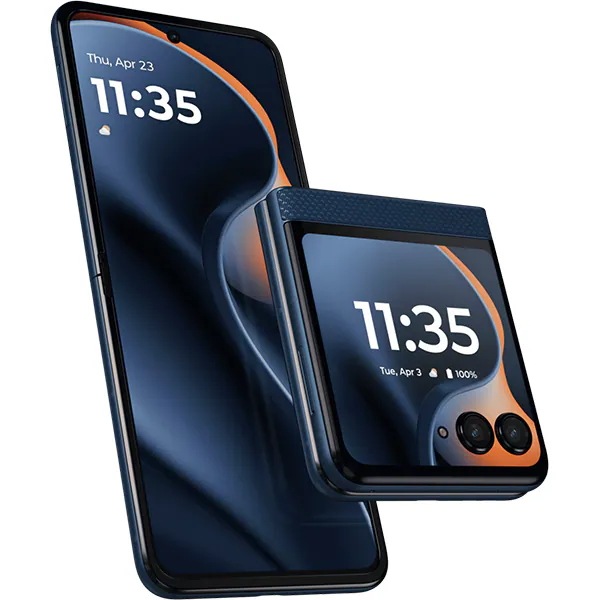 motorola razr 60 PB8E0000JP (ジブラルタルシーネイビー) SIMフリースマートフォン メイン 6.9インチ Android 15