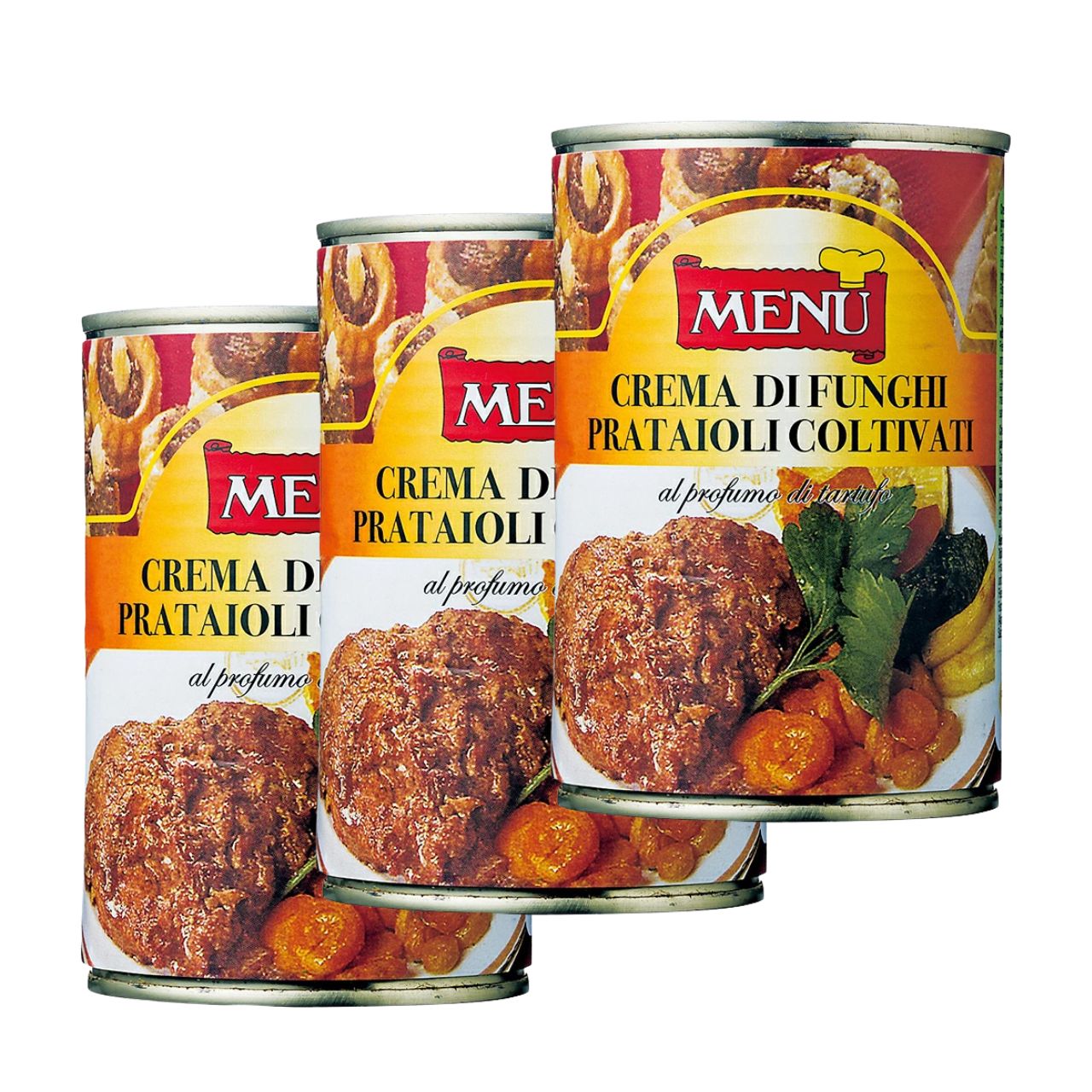 モンテ物産 メニュー キノコペースト トリュフ風味 400g 缶 3個 キノコ きのこ マッシュルーム ペースト トリュフ香り トリュフ