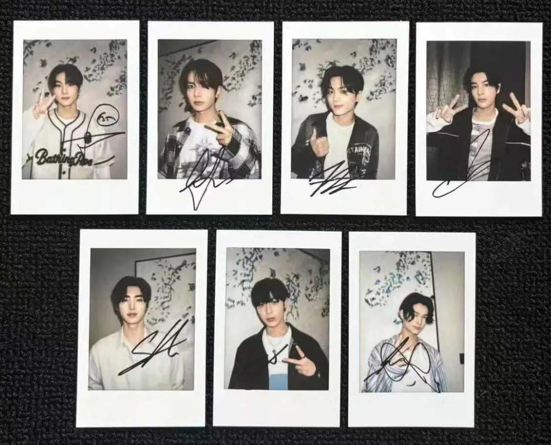 公式品　ENHYPEN 　yzy8.0 ar ポラロイド　特典トレカ 全員　７枚セット