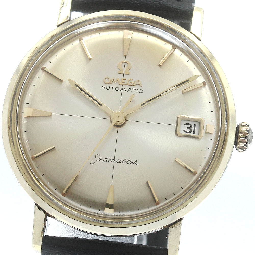 オメガ OMEGA シーマスター クロスライン デイト ヴィンテージ 自動巻き メンズ _884539【中古】